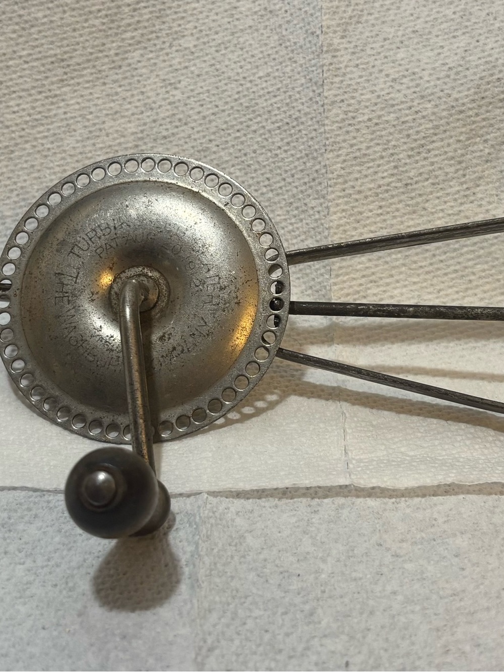 Antique 1912 Turbine Egg Beater – The Washburn Company – Chicago USA